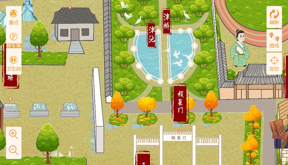 北京手绘地图景区语音讲解导览系统：智慧景区建设的基石